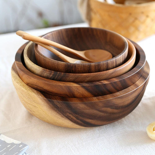 Velaro™ Natural Wood Handcrafted Bowl
